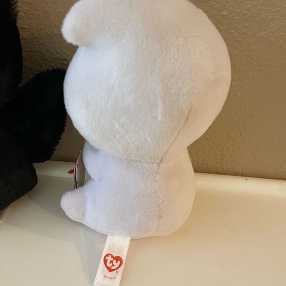 TY Bat and Ghost Beanie Boos 6 inch - Picture 7 of 11